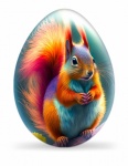 Easter Egg, Animal, Squirrel