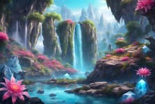 Fantasy Land Illustration