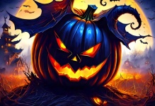 Halloween Jack-o-Lantern Pumpkin