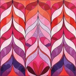 Pink, Red, Purple Abstract Background