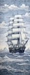 Vintage Sailing Ship Art Print