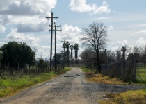 Dirt Road In Country Photo