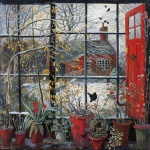 Window With A View Of Winter Art