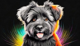 Puppy, Digital Drawing, Animal