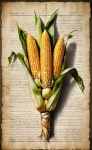 Three Ears Of Corn