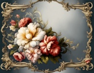 Vintage Floral Frame