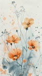Wildflower Panel Art
