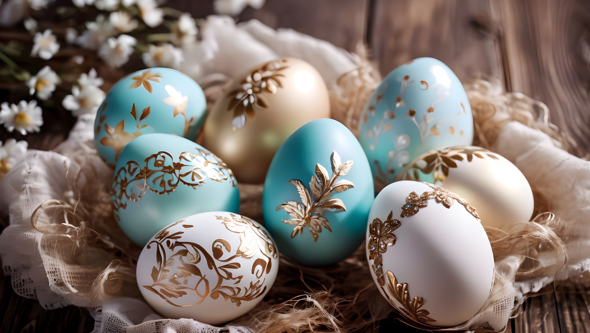 Easter Eggs Background Free Stock Photo - Public Domain Pictures