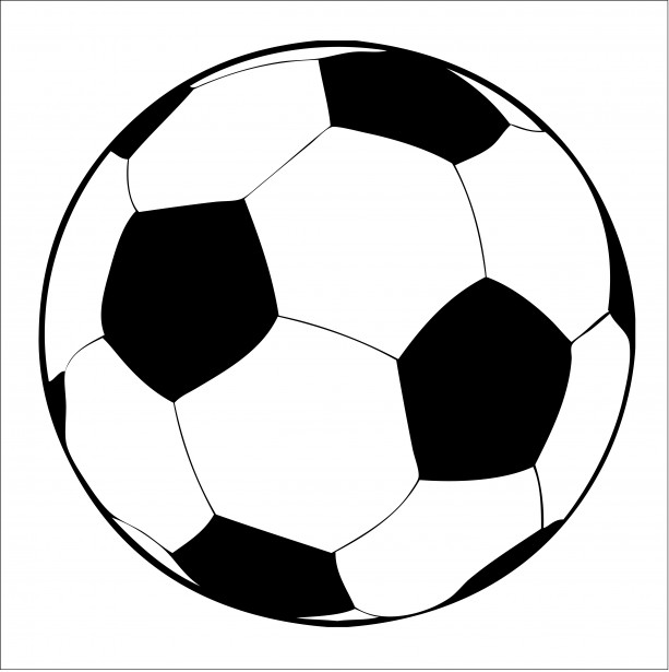 Minge de fotbal Clipart Poza gratuite - Public Domain Pictures