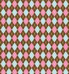 Argyle Pattern Background Colorful