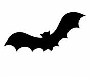 Bat Silhouette For Halloween