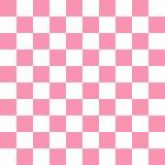 Checkerboard Squares Pink White