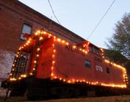 Christmas Lights Train Wagon