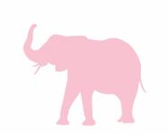 Elephant Pink Clipart