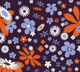 Flowers, Floral Pattern Background