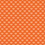 Hearts Background Wallpaper Orange