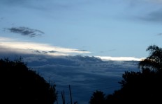 Horizontal Cloud Shapes