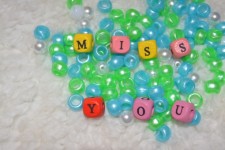 Missing You Beads Broken Heart
