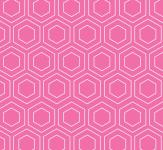 Pink Octagonal Geometric Background