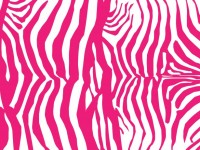 Pink Zebra Skin Background
