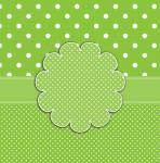Polka Dots Fancy Green