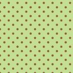 Polka Dots Green Background