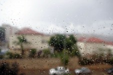 Rain View From Window