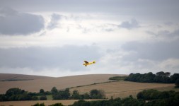 Rural Landscape & Airplane