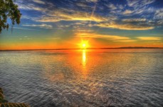Sunrise Over Lake Monona