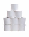 Toilet Tissues Isolated Background