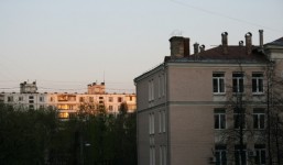 View On Apartment Block