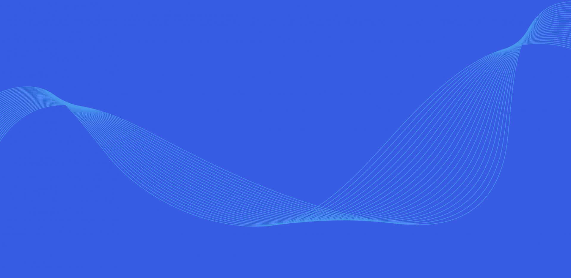 Abstract Wavy Lines Blue