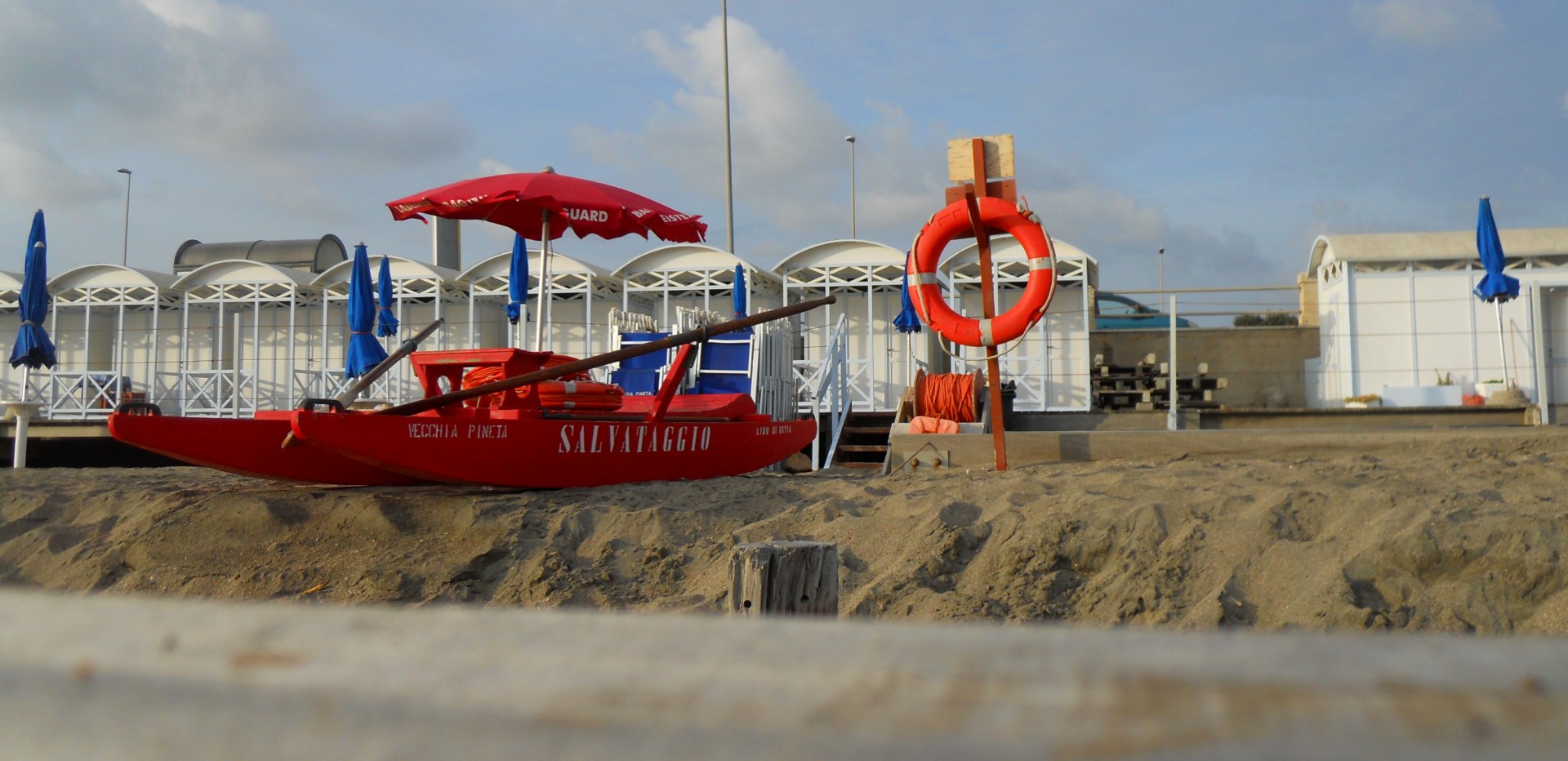 Beach And Lifeboat