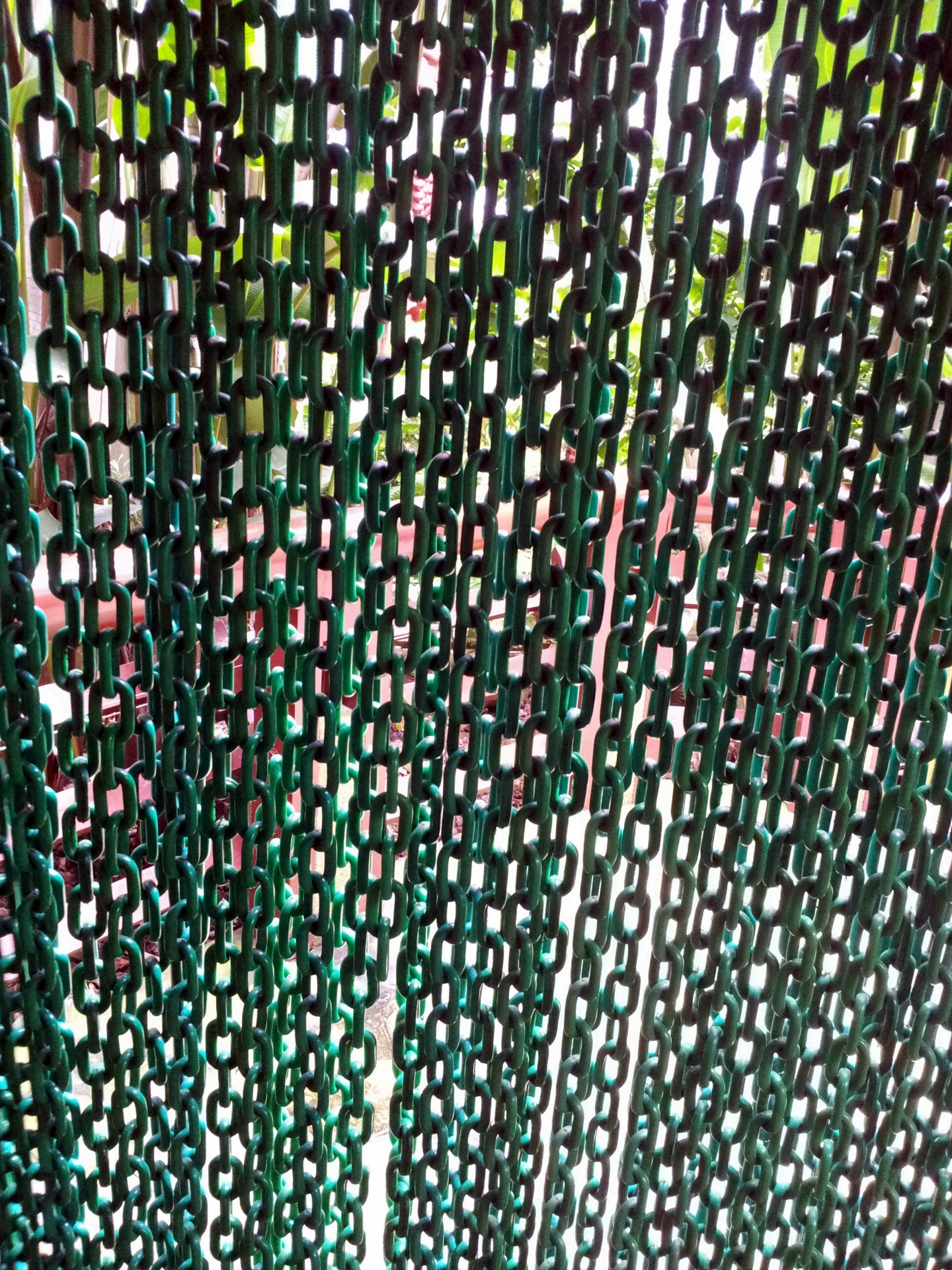Green Chain Curtain