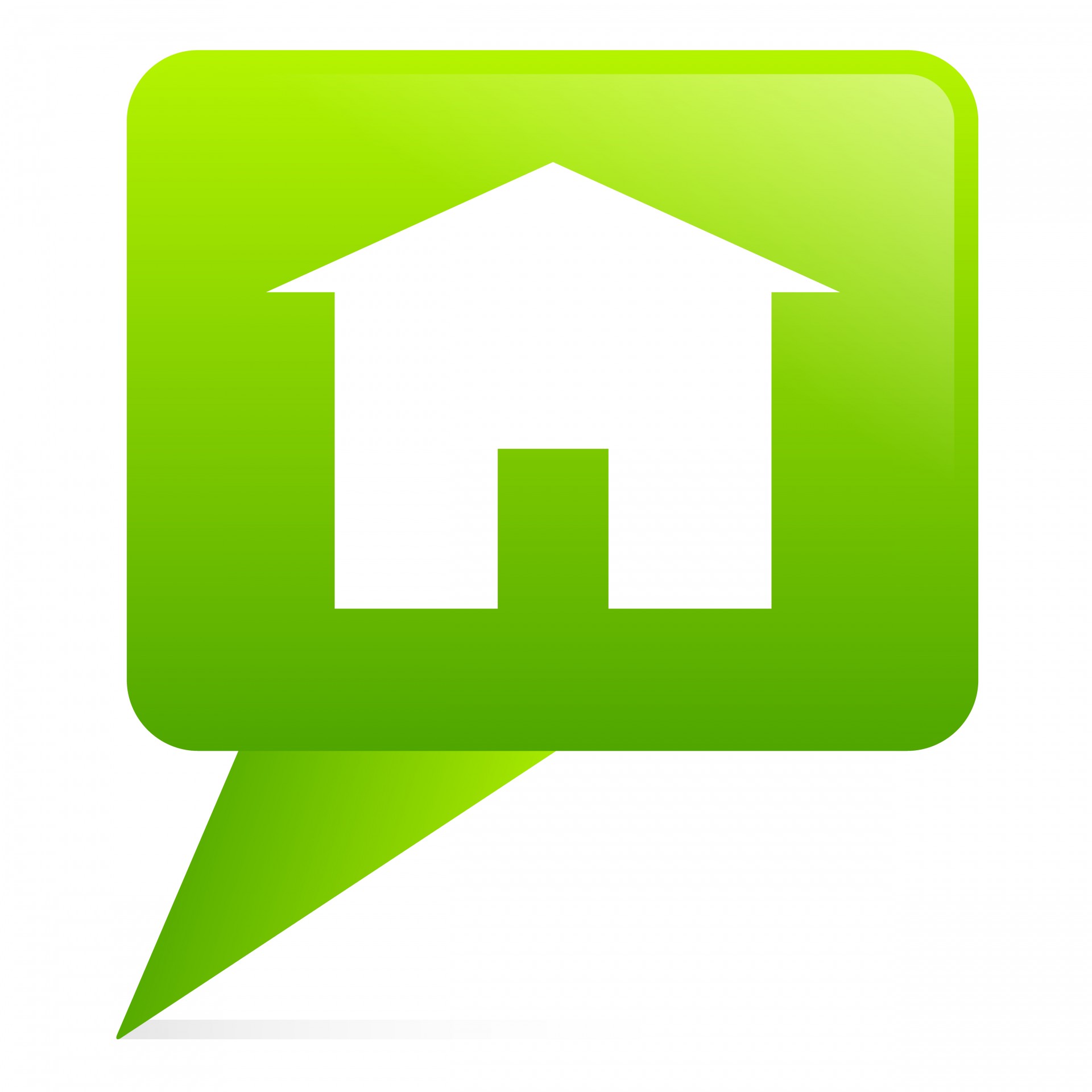 House Icon with color - Visit my site for premium graphics