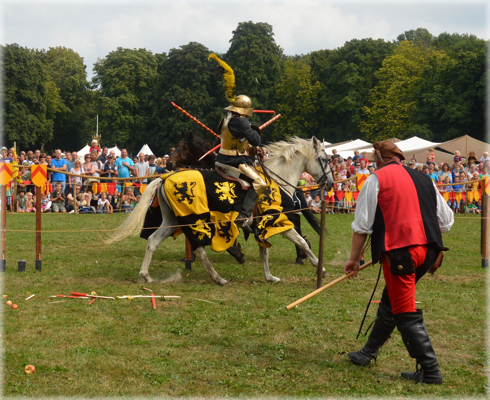 The jousting tournament, Series 2
