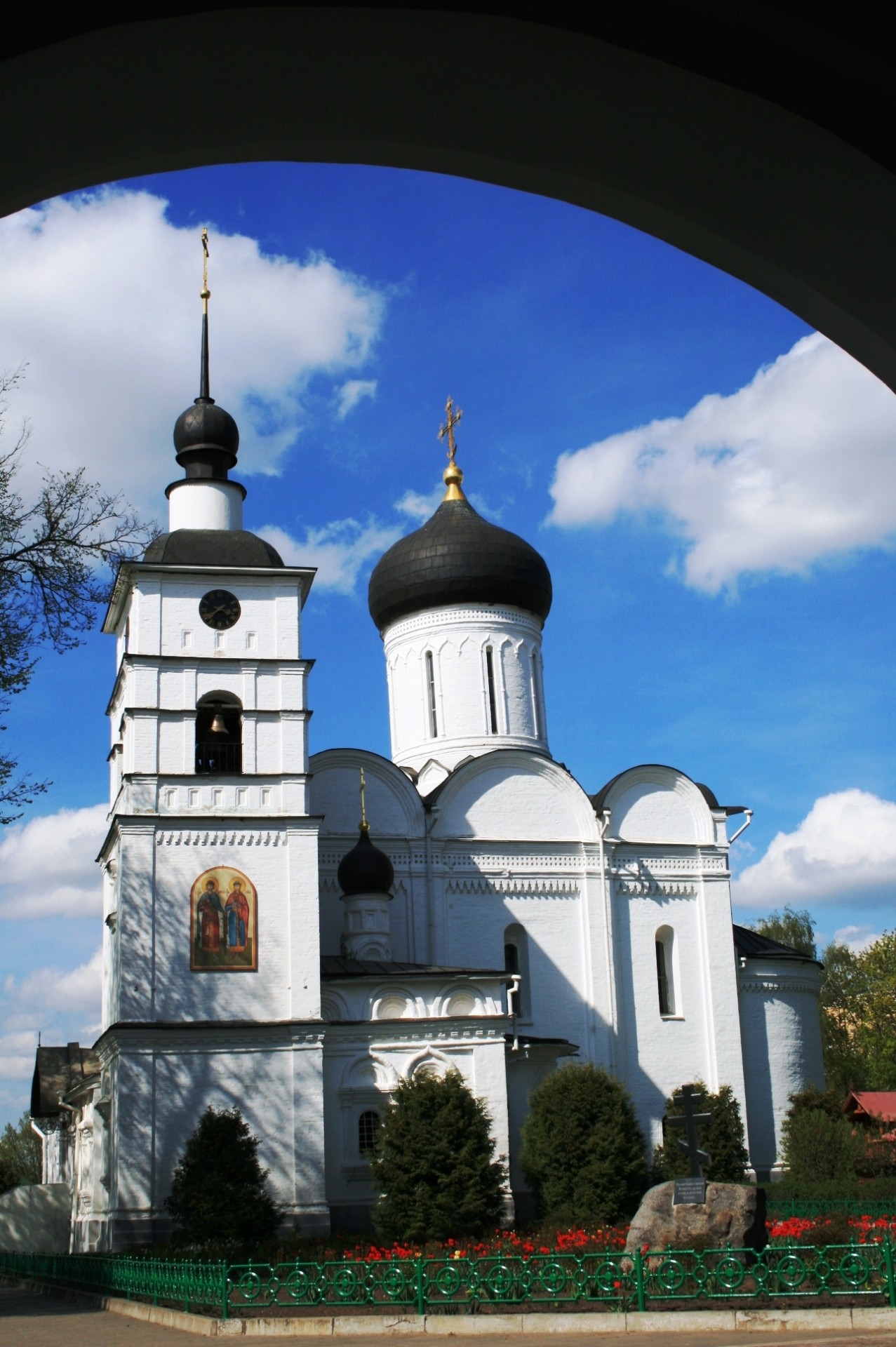 main cathedral, st boris and gleb's monastery, dimitrov, russia