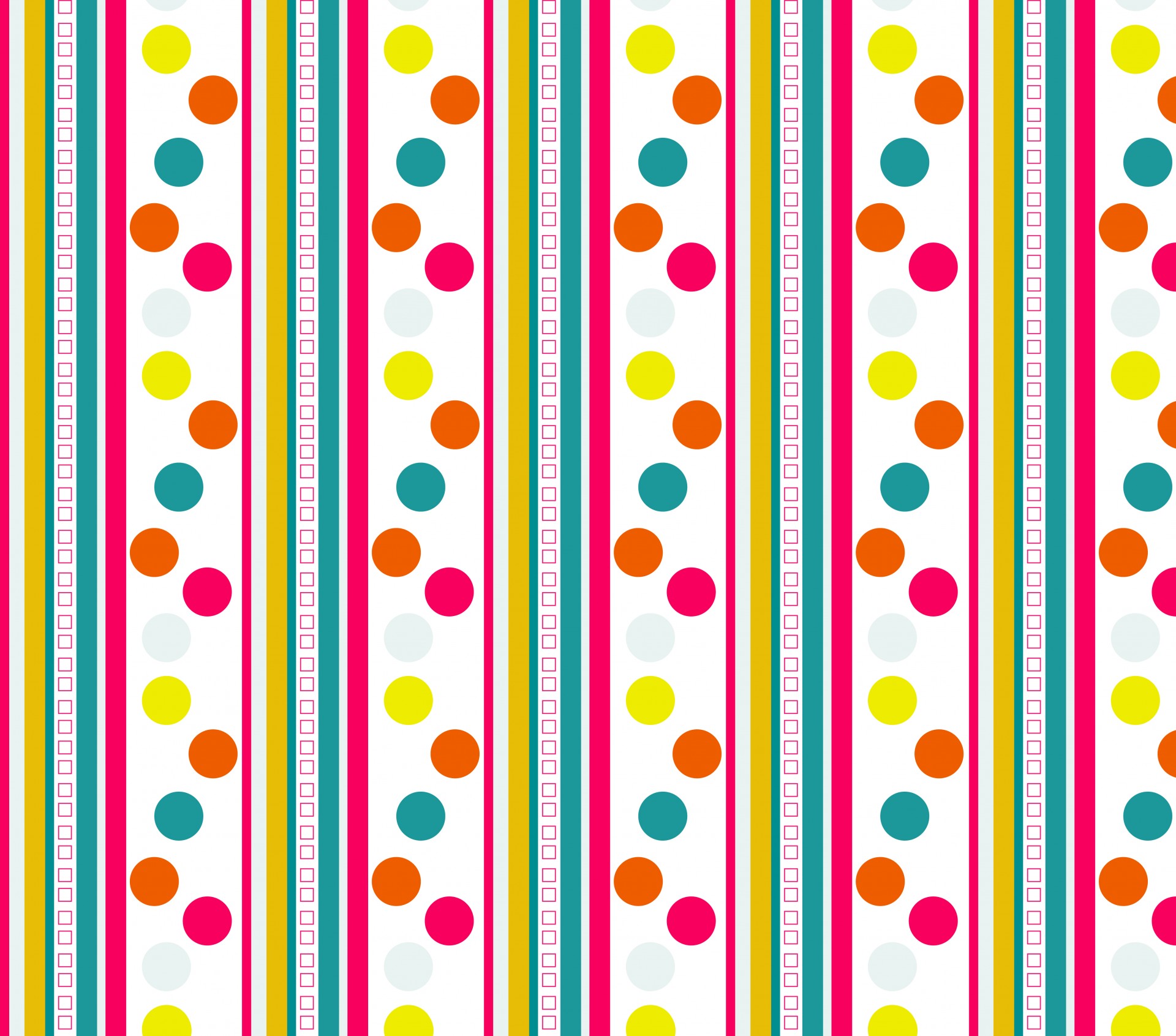 Stripes Polka Dots Pattern