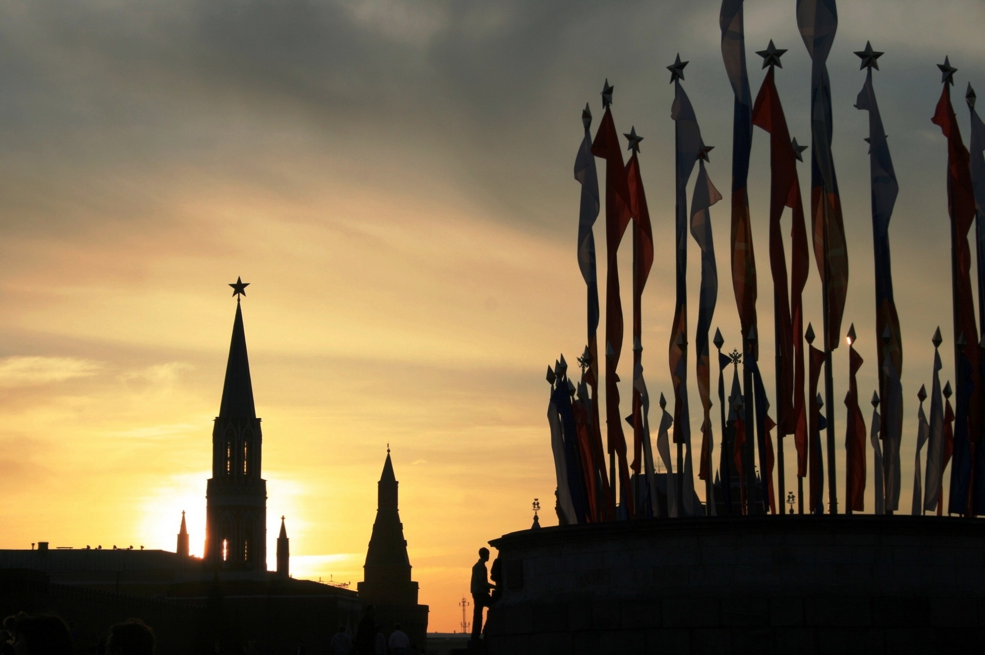 Victory Day Flags, Red Square