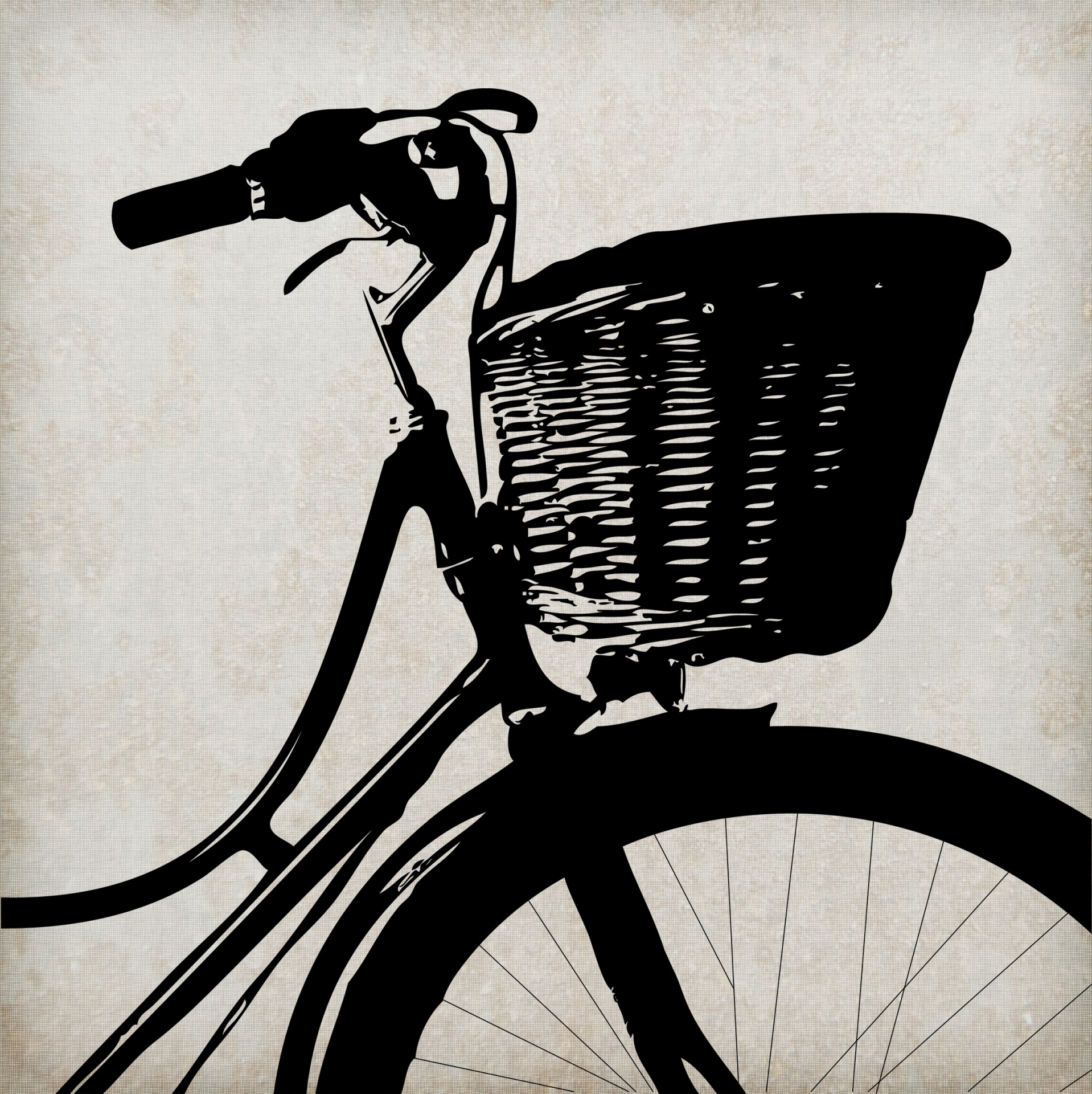 Vintage Bicycle Grunge Background