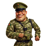 Caricature, Soldier, Military, Png