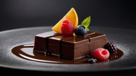 Chocolate Treat With Fruit