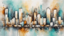 City Background Art