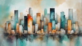 City Background Art