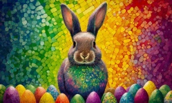 Easter Bunny, Illustration, Art