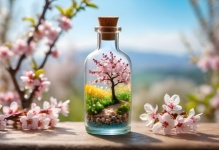 Spring Cherry Blossom Flowers World