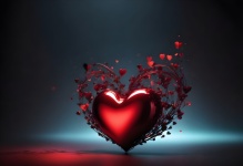 Heart Valentine&39;s Day Background
