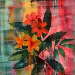 Layers Of Flowers Art