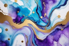 Marbled Swirl Background Art