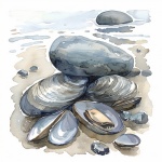 Shells On The Beach